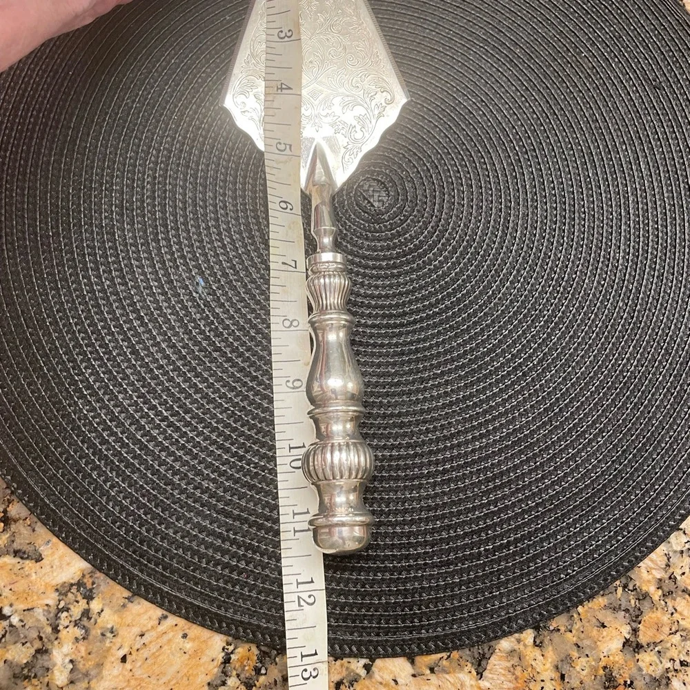 Vintage Sterling silver serving piece- reduced -European - Picture 5 of 10